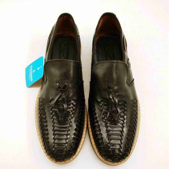 Rarammuri Mens Arles Woven Leather Slip On Loafer‎ - Picture 4 of 10